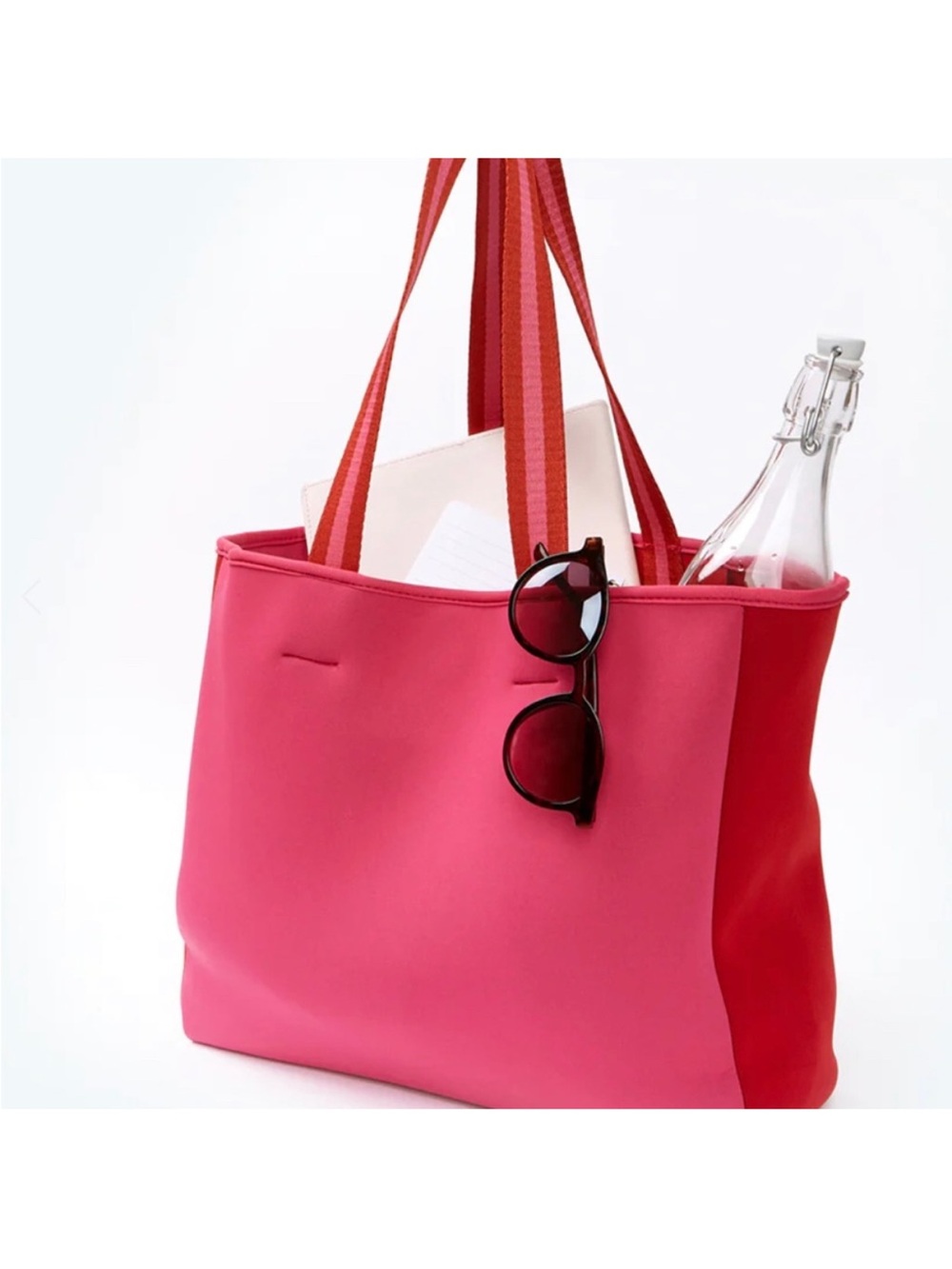 Summersalt Two-Tone Pink Neoprene Tote